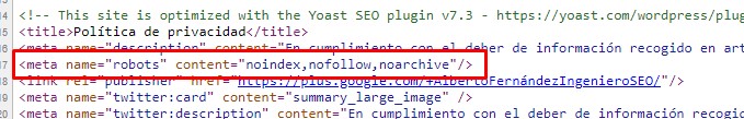 Noindex y robots.txt, ¿para qué sirven? 1